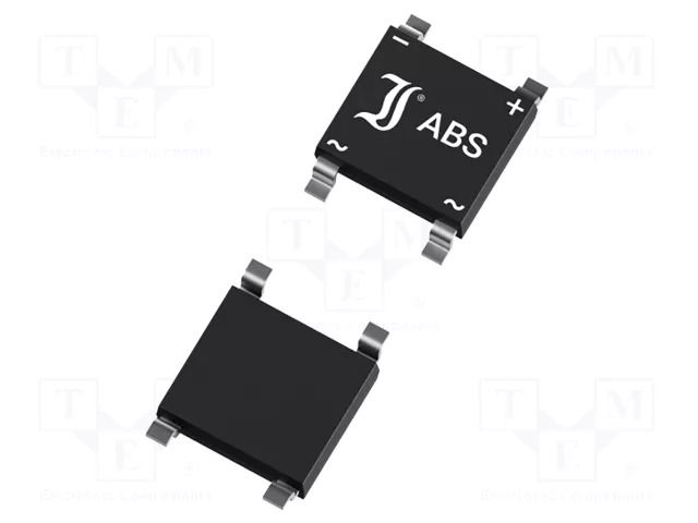 Bridge rectifier: single-phase; 200V; If: 1A; Ifsm: 25A; ABS; SMT DIOTEC SEMICONDUCTOR ABS2-DIO