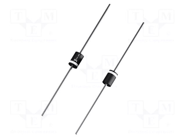 Diode: rectifying; THT; 1.5kV; 3A; Ammo Pack; Ifsm: 100A; DO201 DIOTEC SEMICONDUCTOR BY228G-DIO
