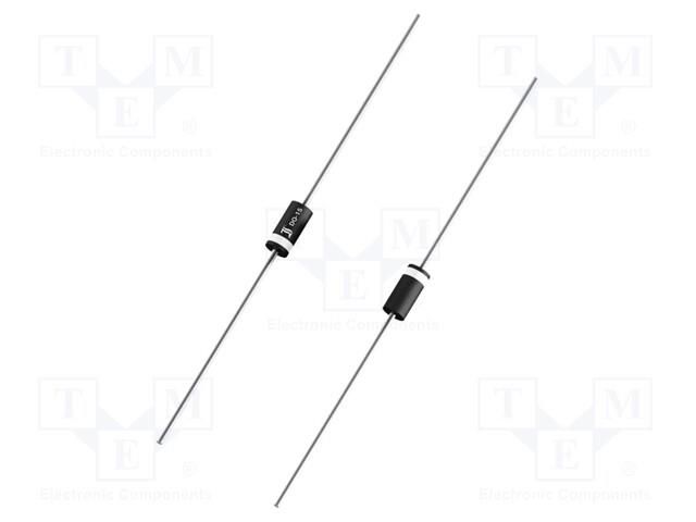 Diode: TVS; 520V; bidirectional; ±5%; DO15; 600W; Ammo Pack; P6KE DIOTEC SEMICONDUCTOR P6KE520CA-DIO