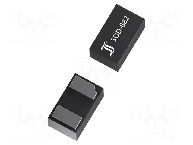 Diode: TVS; 80W; 6÷8.5V; 4A; bidirectional; DFN1006-2,SOD882; ESD DIOTEC SEMICONDUCTOR ESD9BL0522P-C-DIO