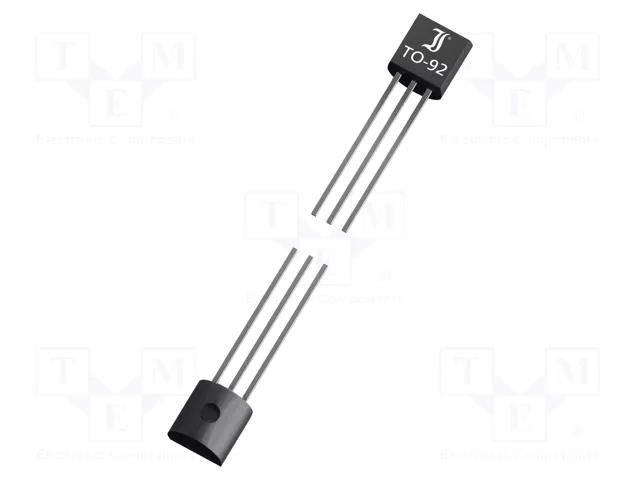 Transistor: NPN; bipolar; 30V; 0.1A; 500mW; TO92 DIOTEC SEMICONDUCTOR BC548BBK-DIO