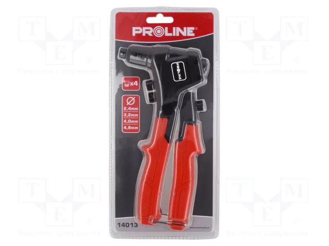Hand riveting press; 3.2mm,4mm,4.8mm PROLINE PRE-14013