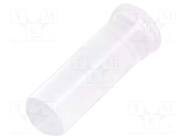 Fiber for LED; Ø3mm; L: 7.9mm; round; Front: convex; straight; PLP2 BIVAR PLP2-313