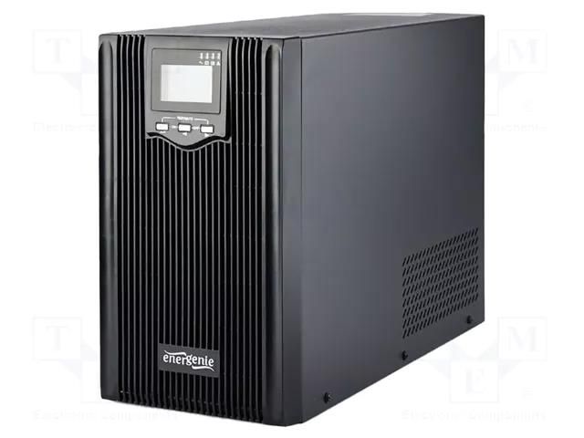 Power supply: UPS; 1.8kW; 3kVA; 220V; 475x337x190mm; 8Ah; Ubatt: 12V GEMBIRD EG-UPS-PS3000-01