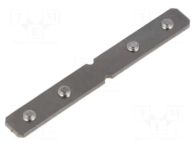 Connector 180°; stainless steel; ZM-180 KLUŚ K-C28075N00