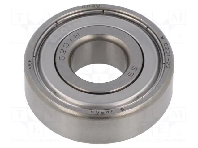 Bearing: single row deep groove ball; Øint: 12mm; Øout: 32mm SKF SKFW6201-2Z