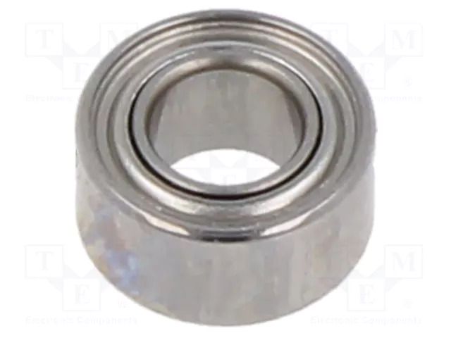 Bearing: single row deep groove ball; Øint: 3mm; Øout: 6mm; W: 3mm SKF SKFW637/3-2Z