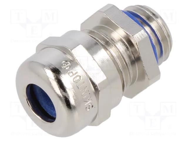 Cable gland; M12; 1.5; IP68; brass; metallic; SKINTOP® LAPP LP-53113500