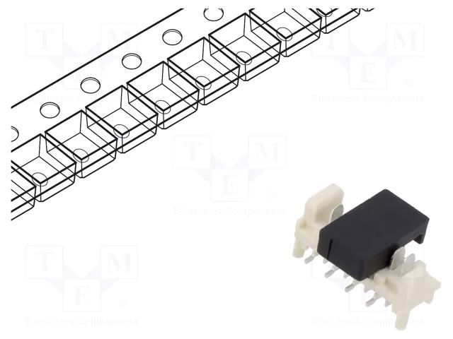 Connector: wire-board; socket; male; PIN: 8; 1.27mm; SMT; PicoFlex MOLEX MX-90814-0908