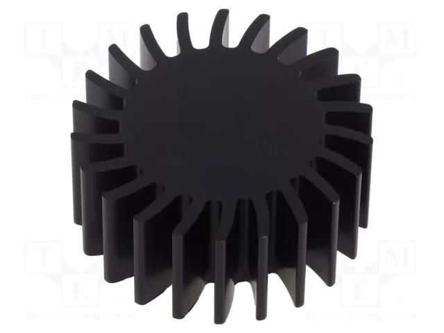 Heatsink: extruded; round; L: 20mm; 3.6K/W FISCHER ELEKTRONIK SK619/20/SA