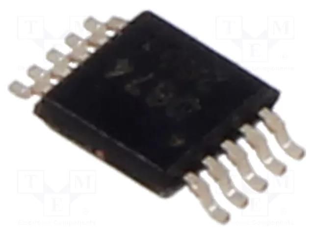 IC: D/A converter; 10bit; 188ksps; Ch: 4; VSSOP10; -40÷105°C TEXAS INSTRUMENTS DAC6574IDGS