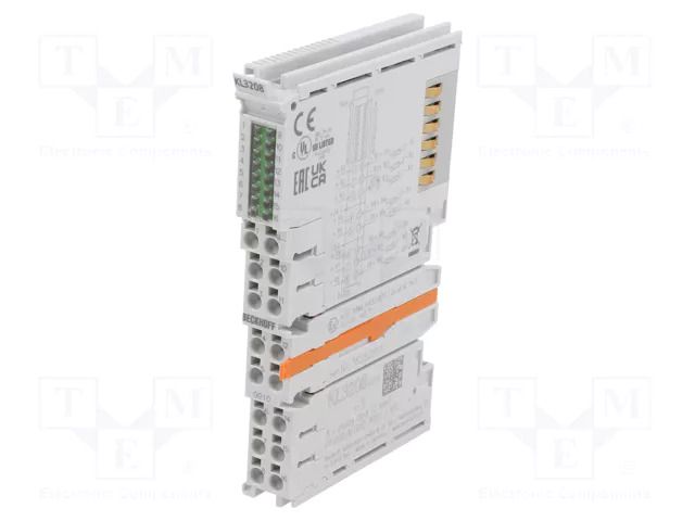 Industrial module: analog input; -25÷60°C; IP20; IN: 8 Beckhoff Automation KL3208-0010