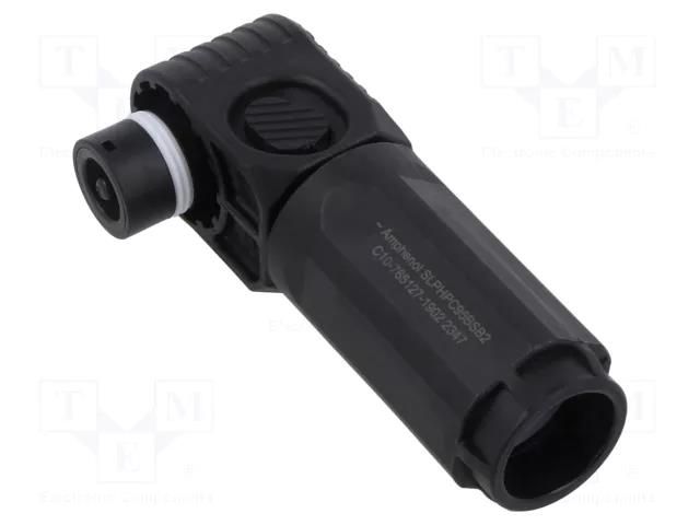 Connector: DC supply; SurLok Plus; female; 10.3mm; PIN: 1; crimped AMPHENOL SLPHPC95BSB2