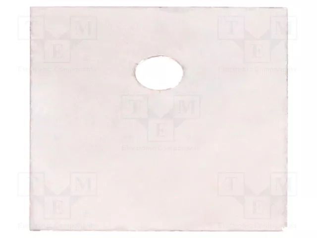 Heat transfer pad: mica; TO218,TOP3; Thk: 0.05mm; 800mW/mK; 2.5kV ALUTRONIC GL535/N