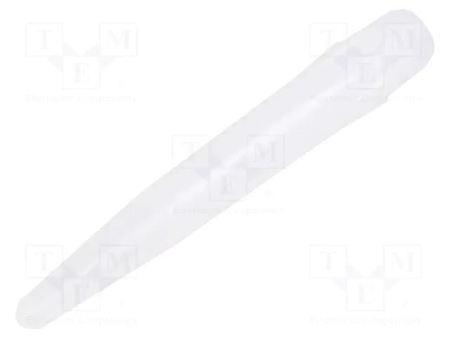 Needle: plastic; 4"; straight,conical; Mounting: 1/4"; 2.38mm Techcon TCH-EA4900-LD