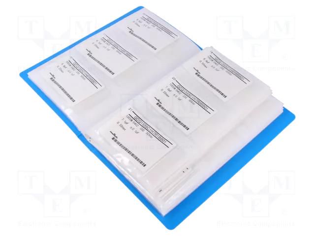 Capacitors-kit; SMD; MLCC; GCQ15; 1260pcs; Case: 0402 MURATA GCQ15-KIT-5R1-47-A