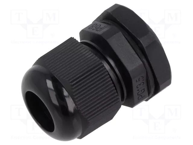Cable gland; PG13,5; IP68; polyamide; black PAWBOL PW-D.3073C