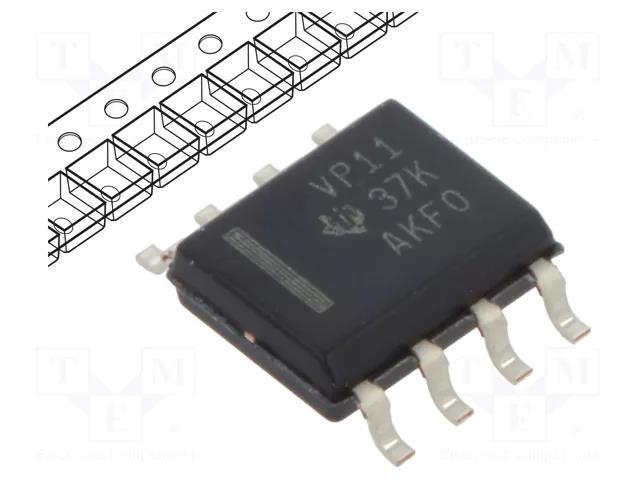 IC: interface; transceiver; half duplex,RS485; 10000kbps; SOIC8 TEXAS INSTRUMENTS SN65HVD11DR