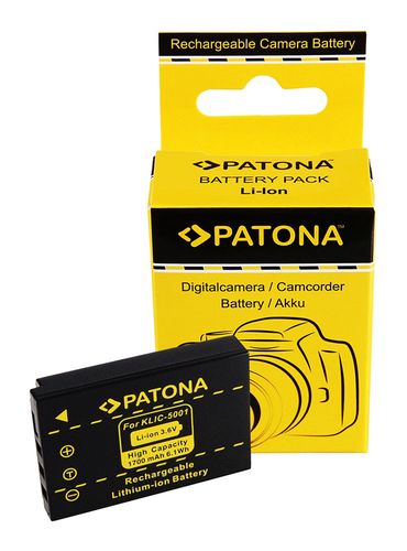 Battery Kodak EasyShare Z730 DX7630 DX7590 Klic-5001, PATONA 1061 4260155913310