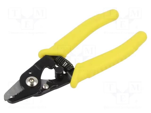 Stripping tool; Wire: fiber-optic QOLTEC QOLTEC-54261