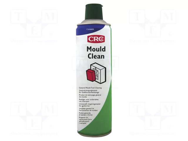 Cleaning agent; Mould Clean; 500ml; spray; can; colourless CRC CRC-MOULDCLEAN
