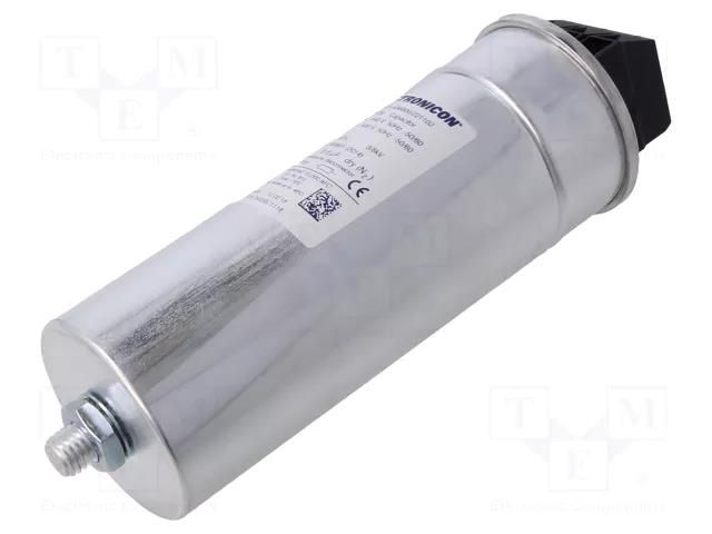 Capacitor: polypropylene; three-phase; Q@50Hz: 1kVAR,1.2kVAR ELECTRONICON 275.525-496600/221