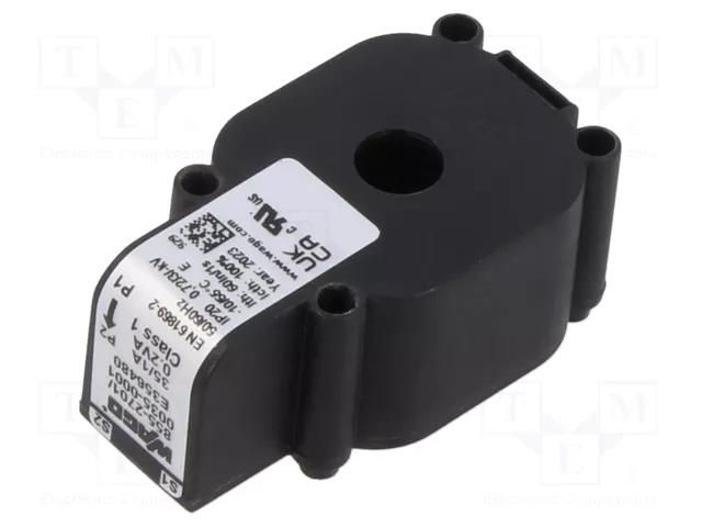 Transformer: current; 1A; Class: 1; Core: solid WAGO 855-2701/035-001