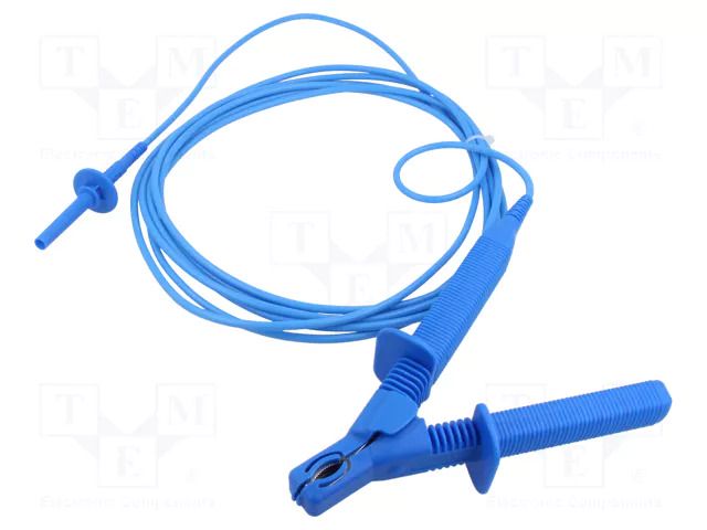 Test leads; 5m; black,red,blue; test probe,crocodile clip MEGGER MEG-1002-645