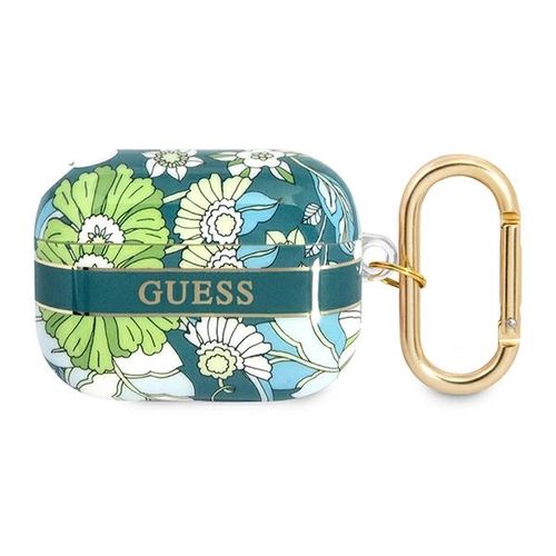 Guess GUAPHHFLN AirPods Pro cover green/green Flower Strap Collection, Guess 3666339047306 3666339047306