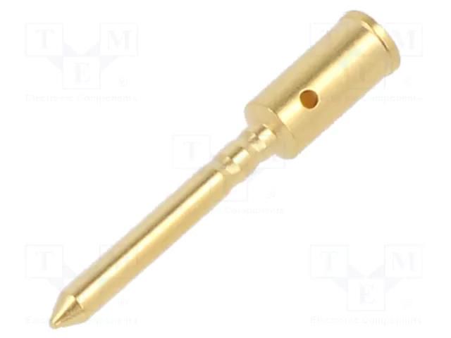 Contact; male; gold-plated; 0.75÷1.5mm2; crimped; for cable LAPP 44423189