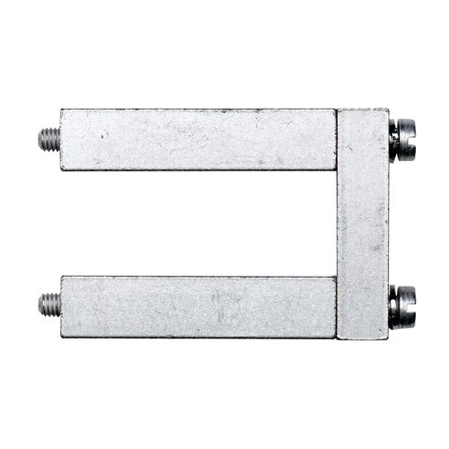 Cross-connector (terminal), when screwed in, Number of poles: 2, Pitch in mm: 32.00, Insulated: No, 269 A, Silver grey Weidmuller 1063300000 04008190025830