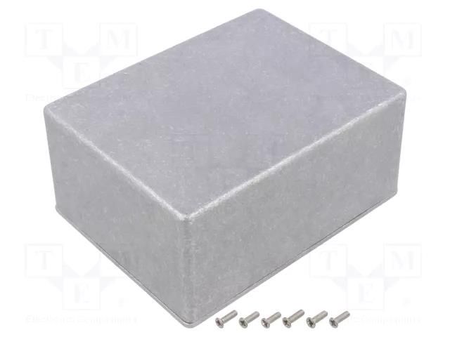 Enclosure: multipurpose; X: 128mm; Y: 166mm; Z: 77mm; aluminium; IP66 DELTRON ENCLOSURES DEL-460-0110