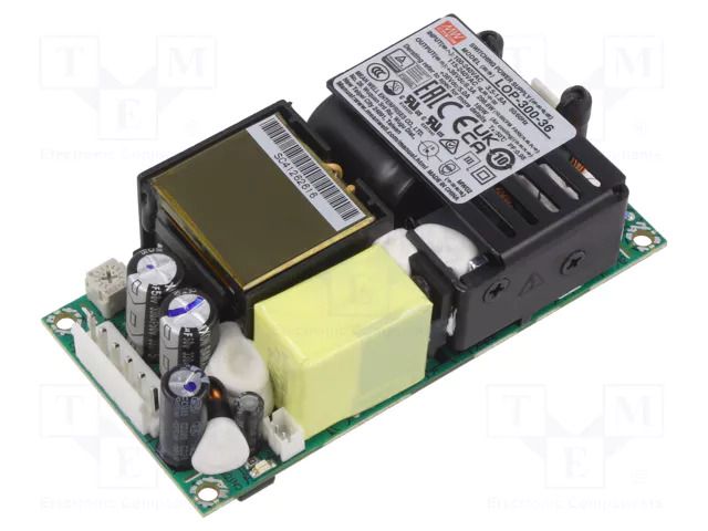 Power supply: switching; open; 300W; OUT: 1; Uout: 36VDC; -40÷80°C MEAN WELL LOP-300-36