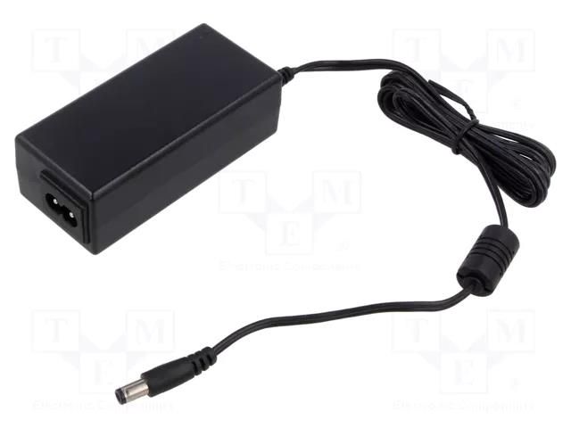 Power supply: switching; 7.5VDC; 3.5A; Out: 5,5/2,5; 31.5W; -5÷40°C POS POSC07350D-C8-25