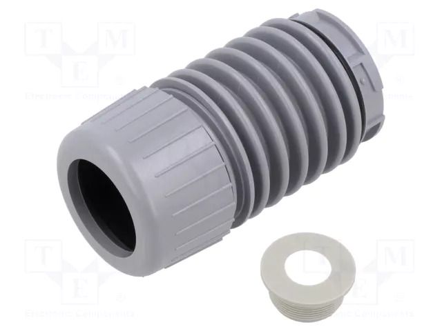 Accessories: adapter to be screwed; silver; IP66,IP69K; -30÷60°C WERMA WER-63073000
