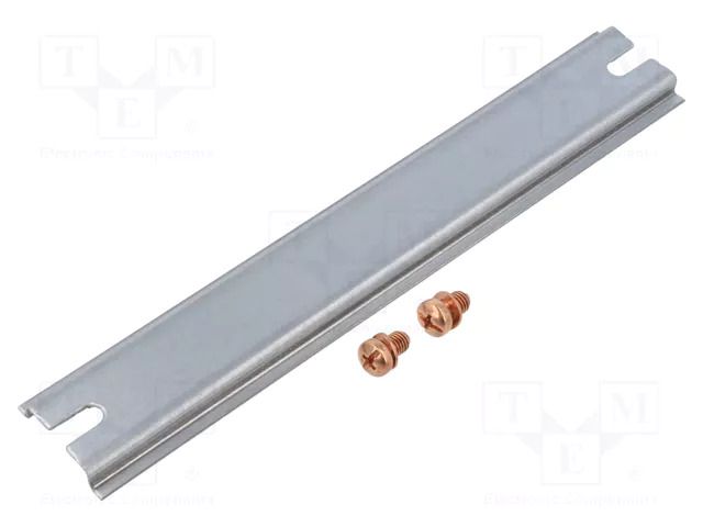 DIN rail; steel; L: 208mm; W: 35mm; TS35 SPELSBERG AL-NS35-208