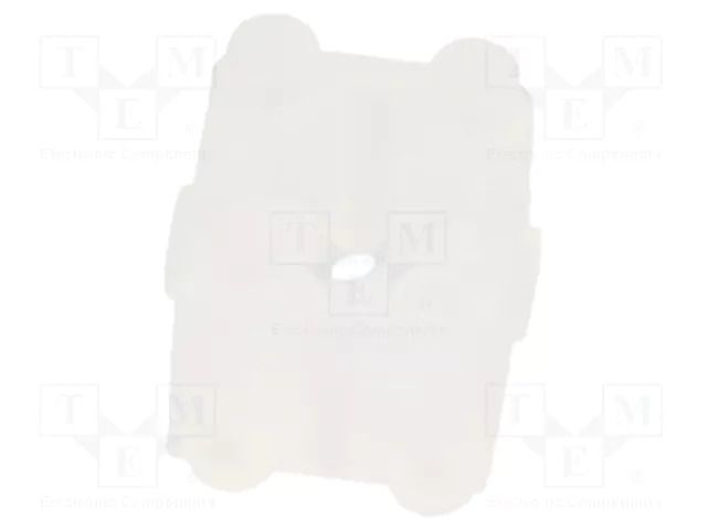 Spacer sleeve; LED; ØLED: 3mm,5mm; L: 5.1mm; natural; UL94V-2 BIVAR 465-200