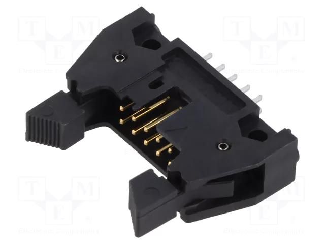 Connector: IDC; socket; male; PIN: 10; 3000; straight; 5A; THT; 2.54mm 3M N3793-6202RB