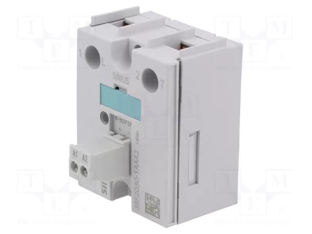 Relay: solid state; Ucntrl: 4÷30VDC; 30A; 24÷230VAC; 3RF20; 1-phase SIEMENS 3RF2030-1AA42