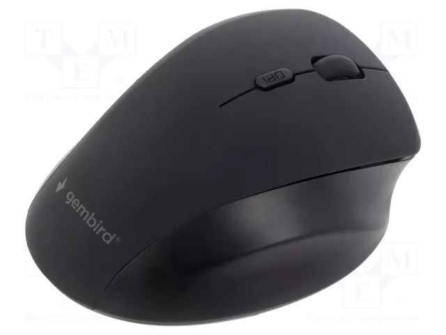 Mouse; black; USB A; wireless,optical; DPI change button; 10m GEMBIRD MUSW-6B-02