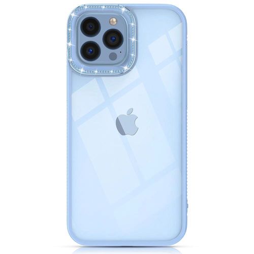 Kingxbar Sparkle Series case iPhone 13 Pro with crystals back cover blue, Kingxbar 6959003506139 6959003506139