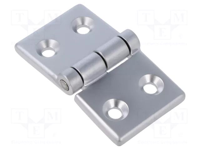 Hinge; Width: 80mm; aluminium; H: 45mm FATH FA-095047