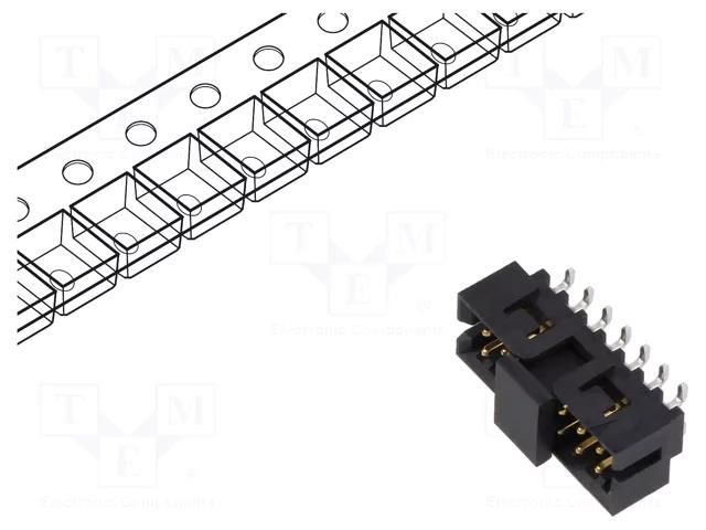 Connector: PCB-cable/PCB; socket; male; Milli-Grid; Pitch: 2mm MOLEX MX-87832-1414