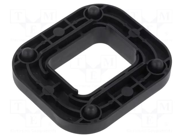 Mounting adapter; LEAVYSEAL; PIN: 15,22; black TE Connectivity 1703806-1