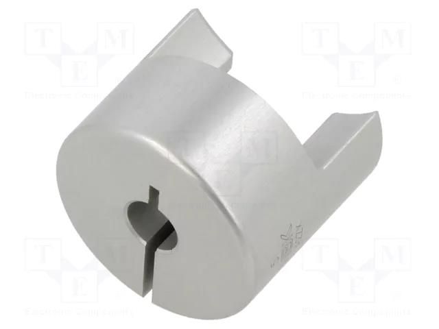 Coupling; Ø: 20mm; Ø1: 5mm; Ø2: 5mm; aluminium ELESA+GANTER 224020B55ALWS