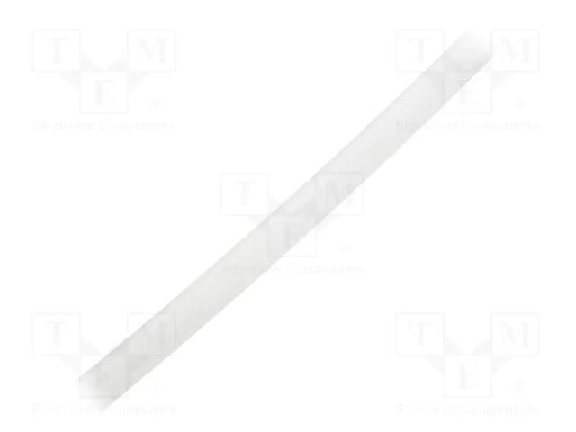 Hose; silicone; 4mm; -60÷180°C; food industry PNEUMAT REH-0407