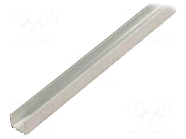 Profiles for LED modules; white; 1m; LIPOD; aluminium; varnished KLUŚ K-A05554L10OD-1M