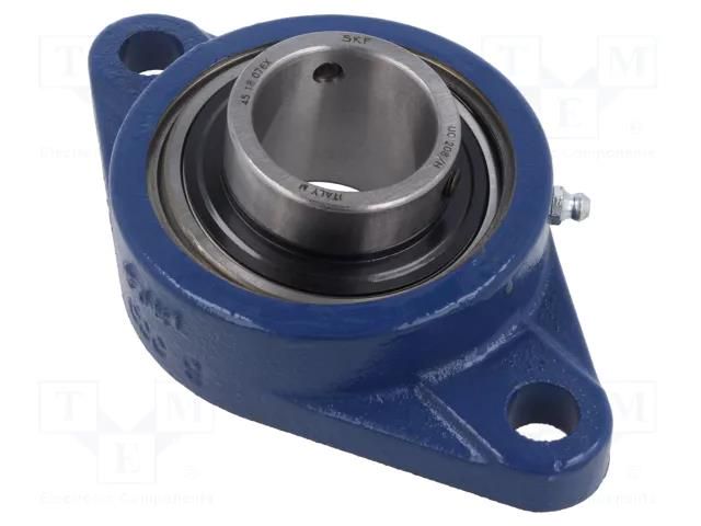 Bearing: bearing unit; 40mm; bearing steel; Bearing: rolling SKF SKFUCFL208/H