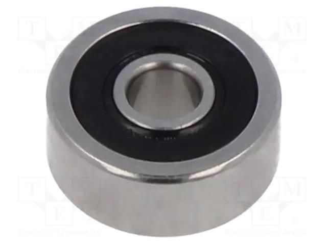 Bearing: single row deep groove ball; Øint: 3mm; Øout: 10mm; W: 4mm SKF SKFW623-2RS1