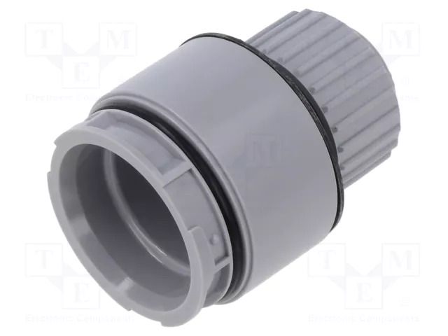 Accessories: adapter to be screwed; silver; IP66,IP69K; -30÷60°C WERMA WER-63072000
